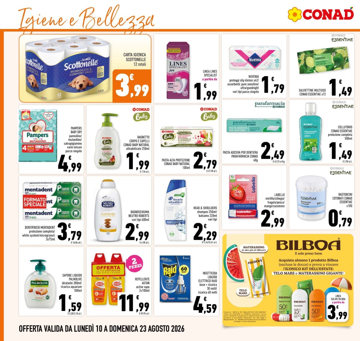 Volantino Conad - 10/8/2026 - 23/8/2026. Pagina 16