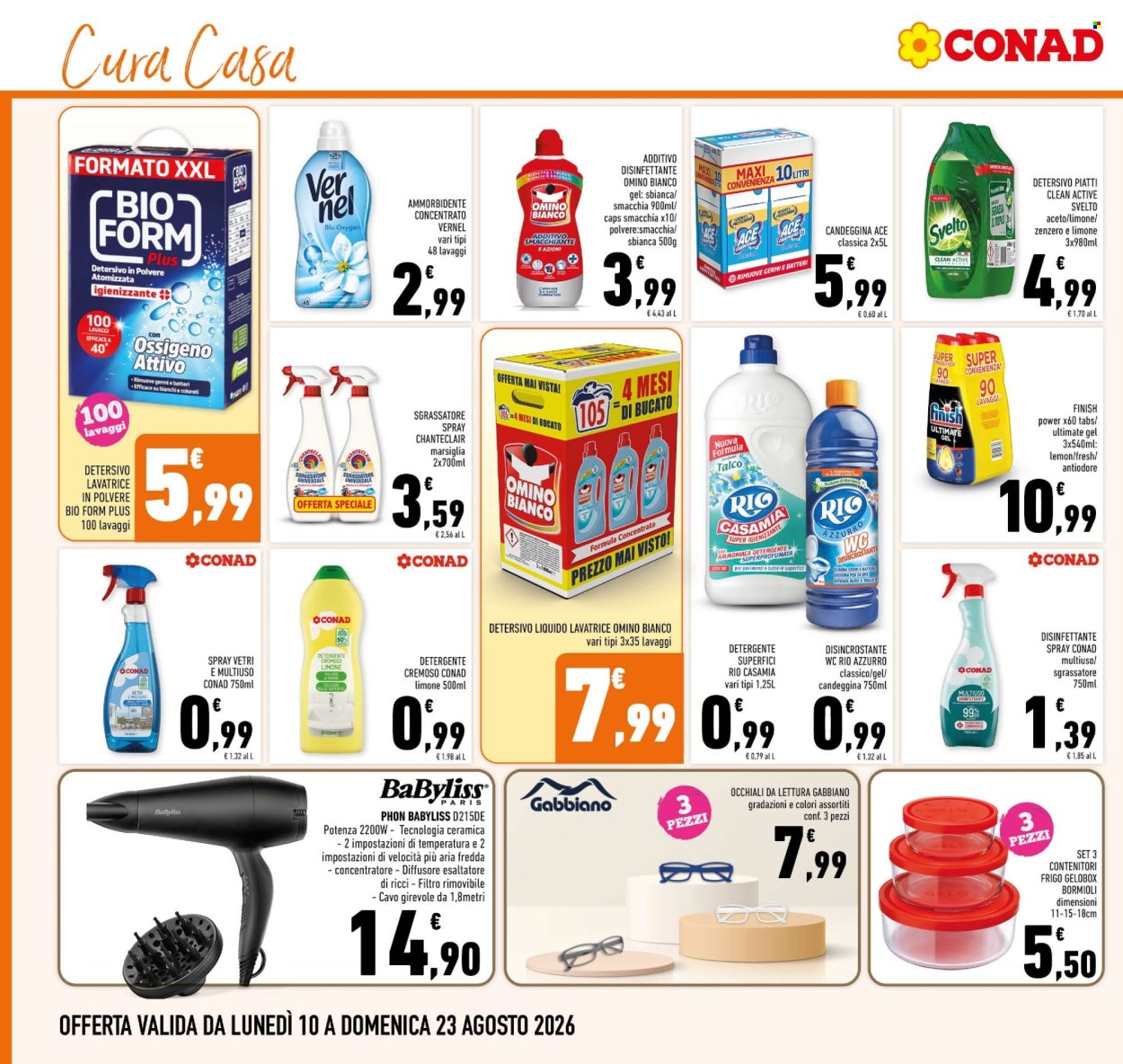 Volantino Conad - 10/8/2026 - 23/8/2026. Pagina 22