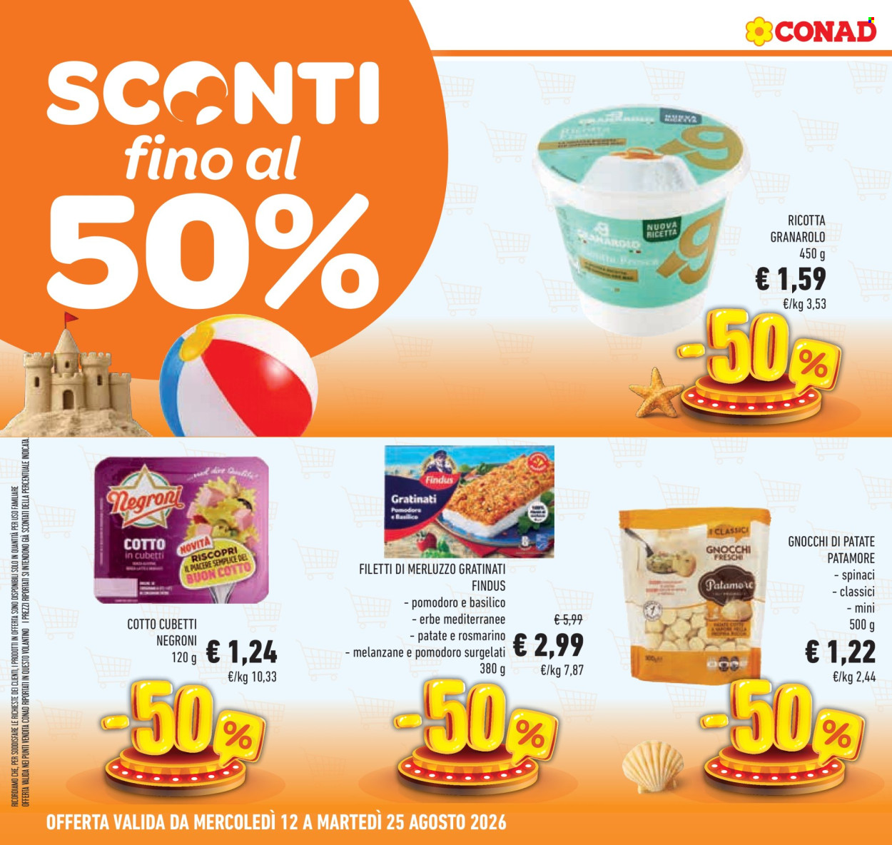 Volantino Conad - 12/8/2026 - 25/8/2026. Pagina 8