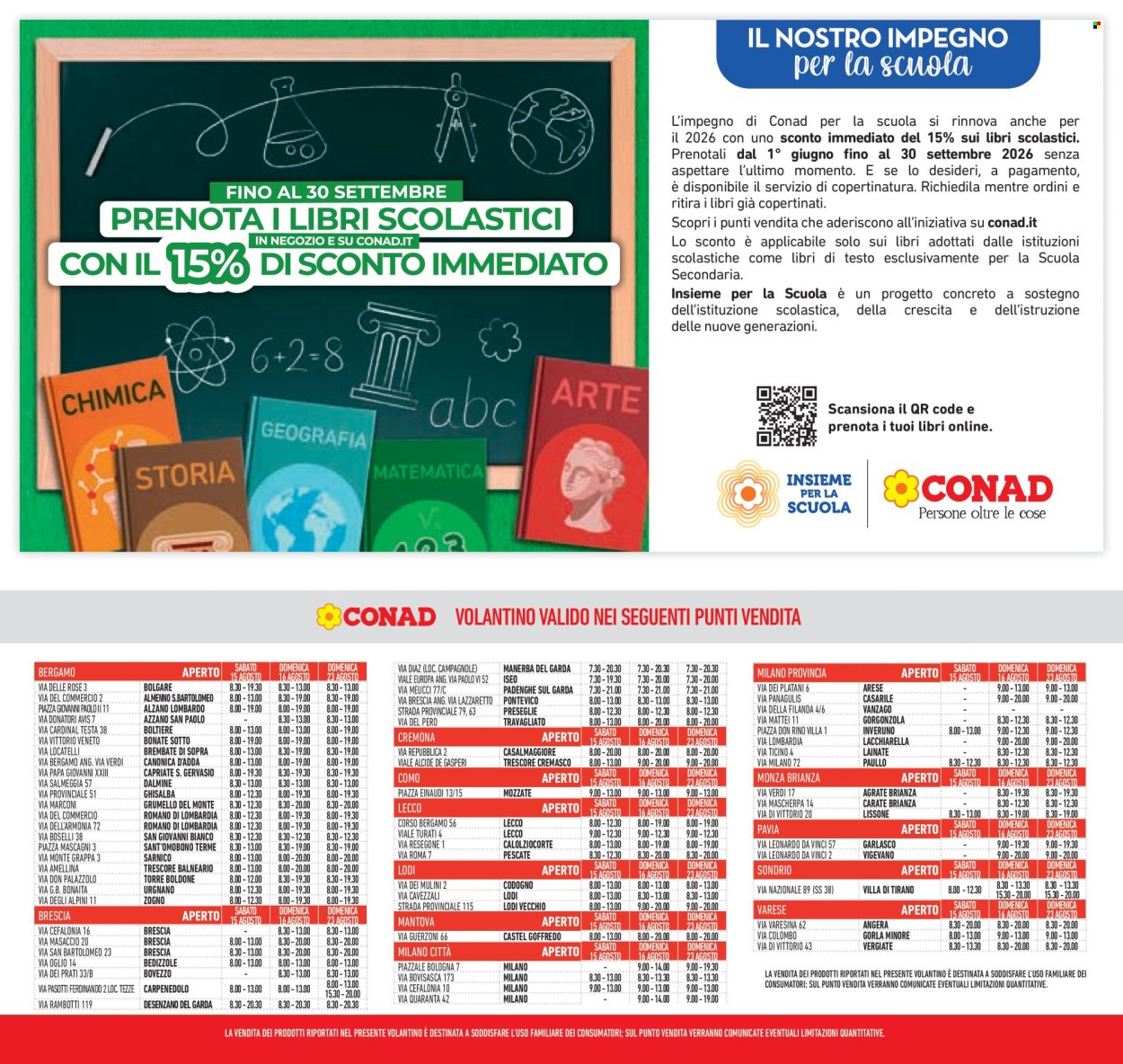 Volantino Conad - 12/8/2026 - 25/8/2026. Pagina 19