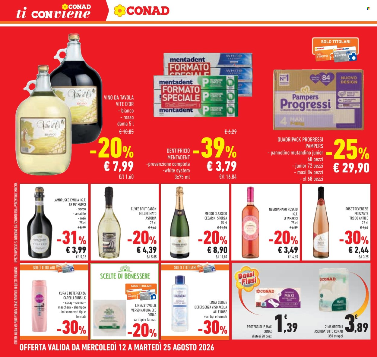 Volantino Conad - 12/8/2026 - 25/8/2026. Pagina 26