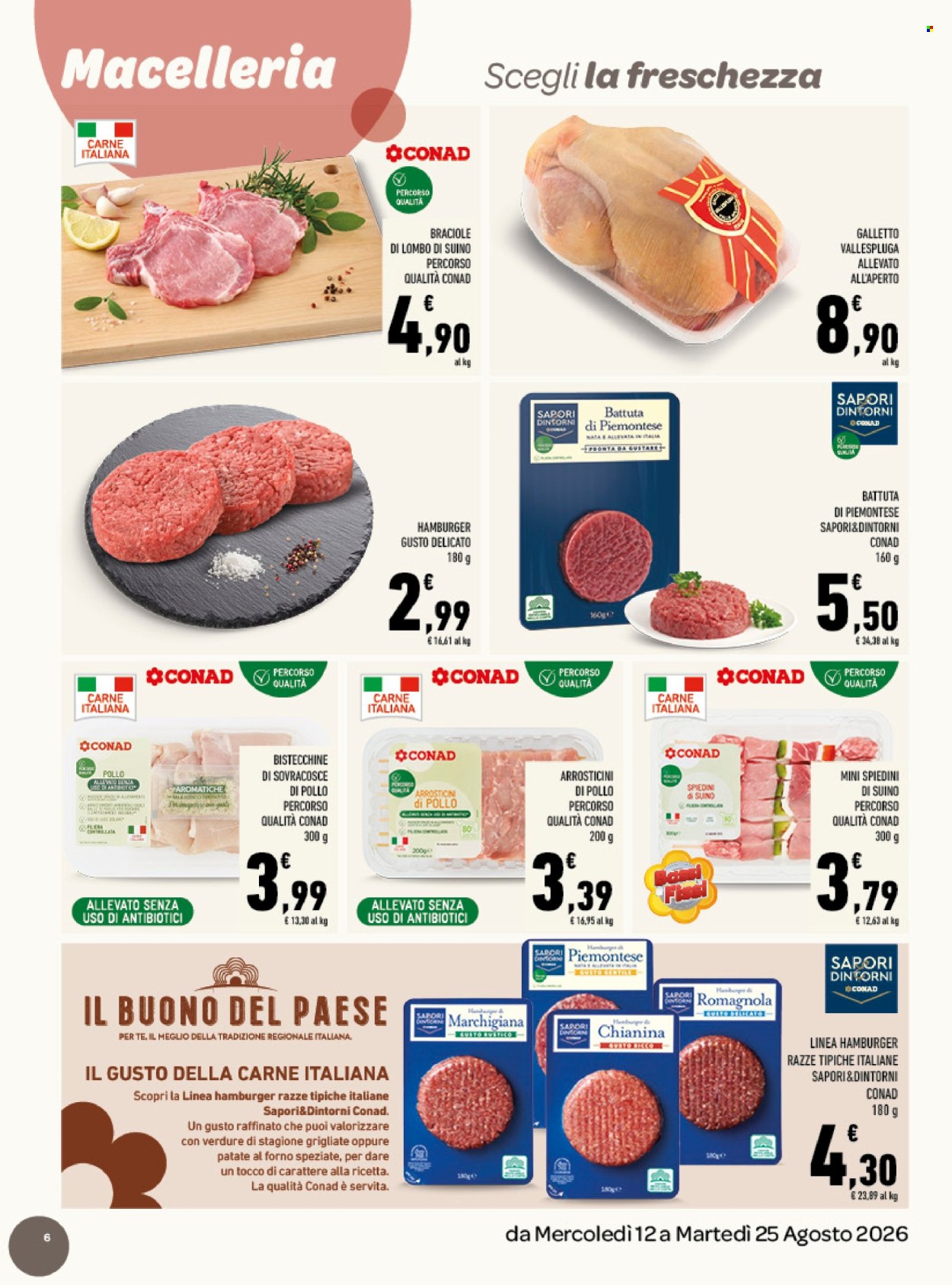 Volantino TuDay Conad - 12/8/2026 - 25/8/2026. Pagina 6