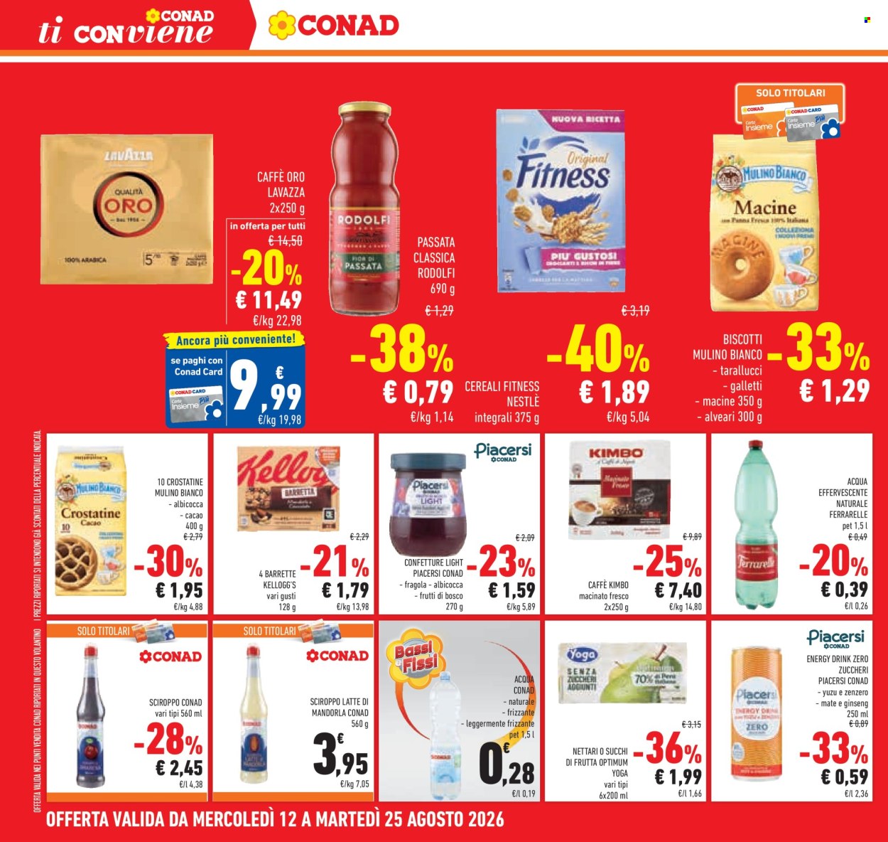 Volantino Conad - 12/8/2026 - 25/8/2026. Pagina 20