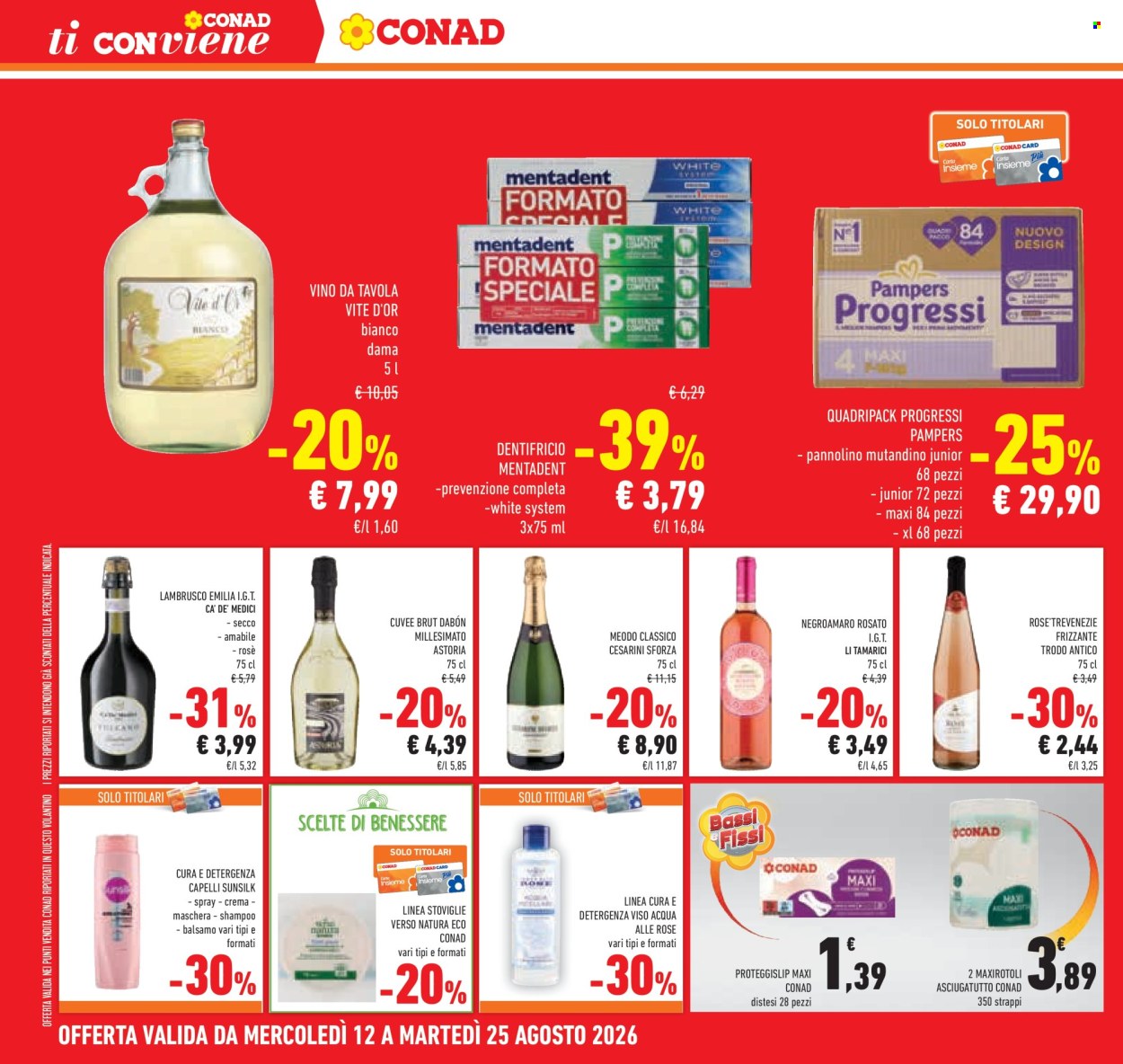 Volantino Conad - 12/8/2026 - 25/8/2026. Pagina 22