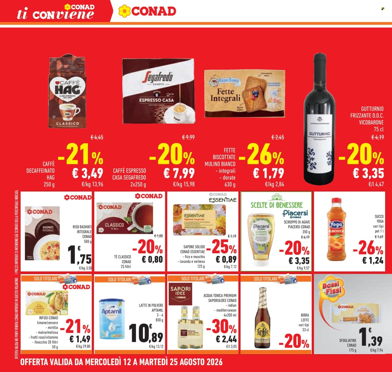 Volantino Conad - 12/8/2026 - 25/8/2026. Pagina 28