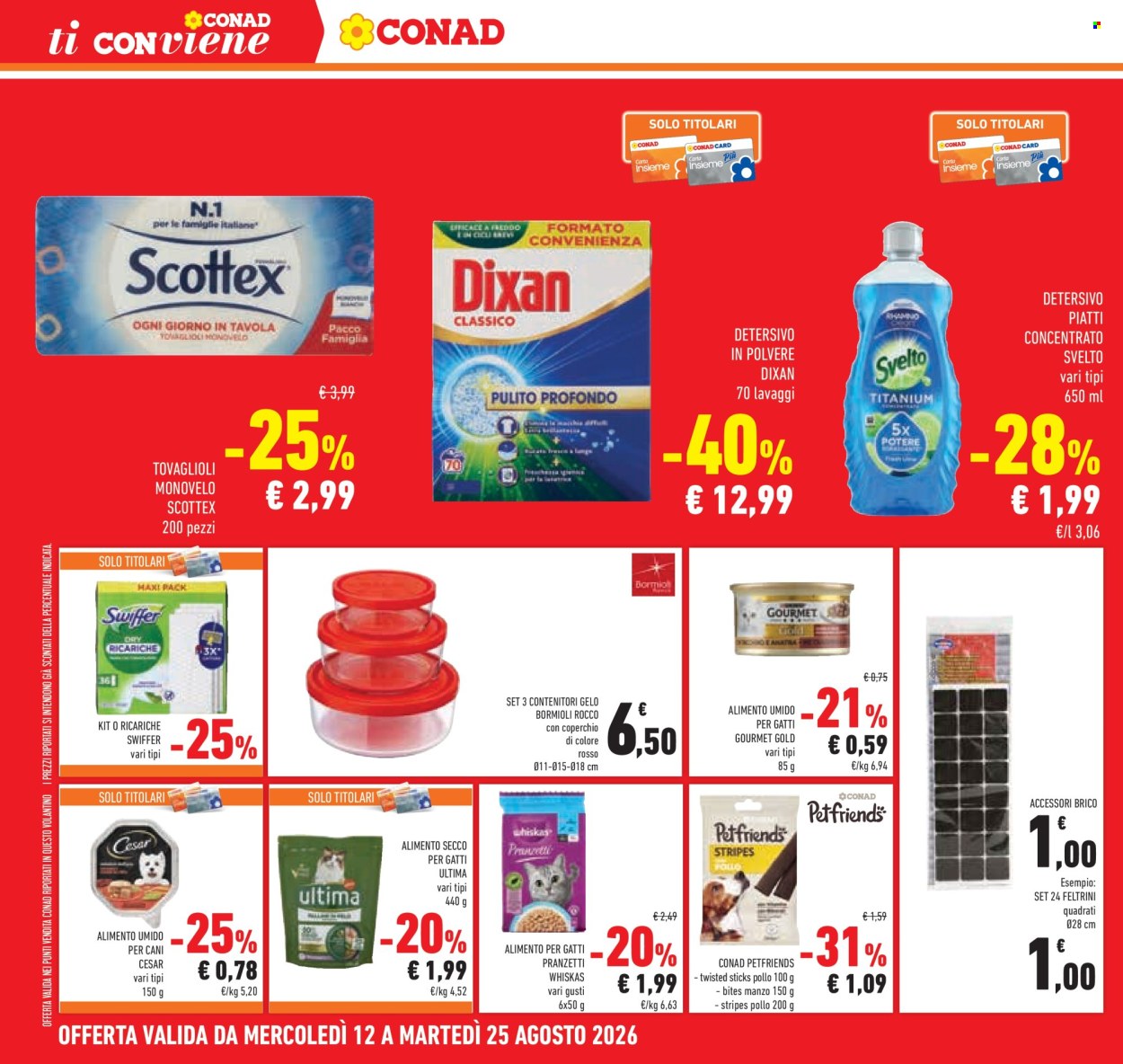 Volantino Conad - 12/8/2026 - 25/8/2026. Pagina 28