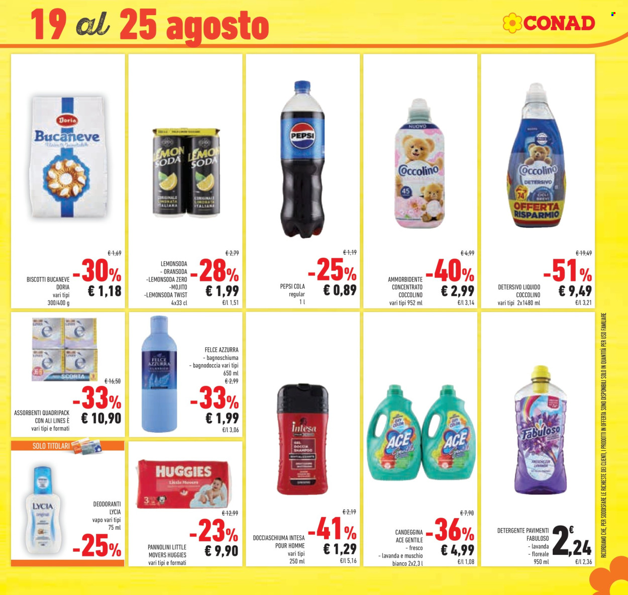 Volantino Conad - 12/8/2026 - 25/8/2026. Pagina 41