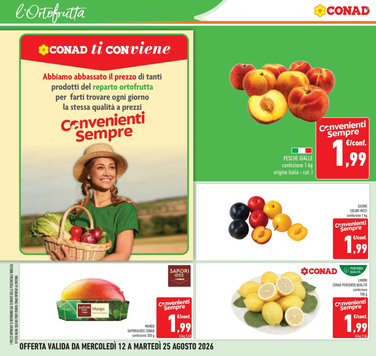 Volantino Conad - 12/8/2026 - 25/8/2026. Pagina 6