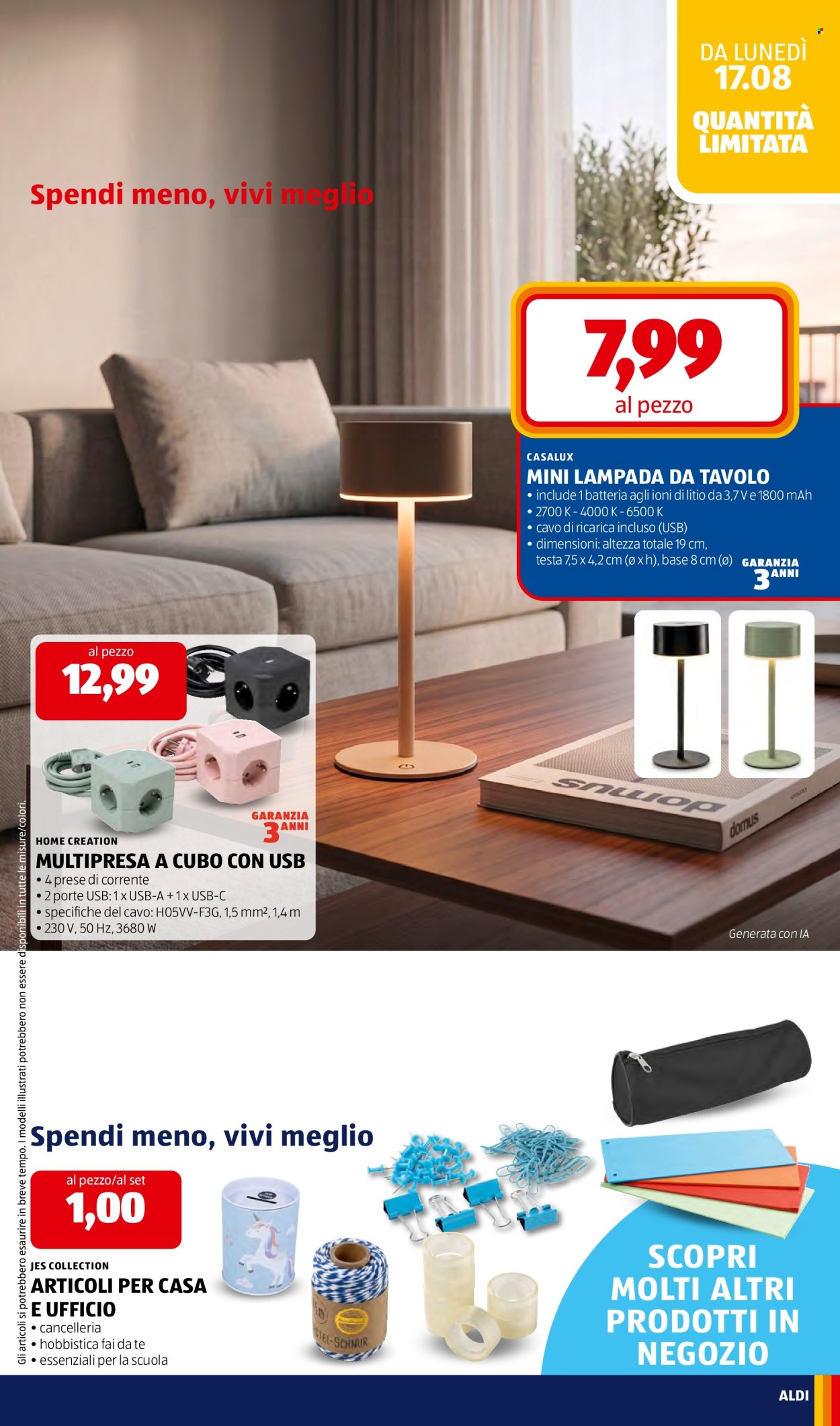 Volantino Aldi - 17/8/2026 - 23/8/2026. Pagina 25