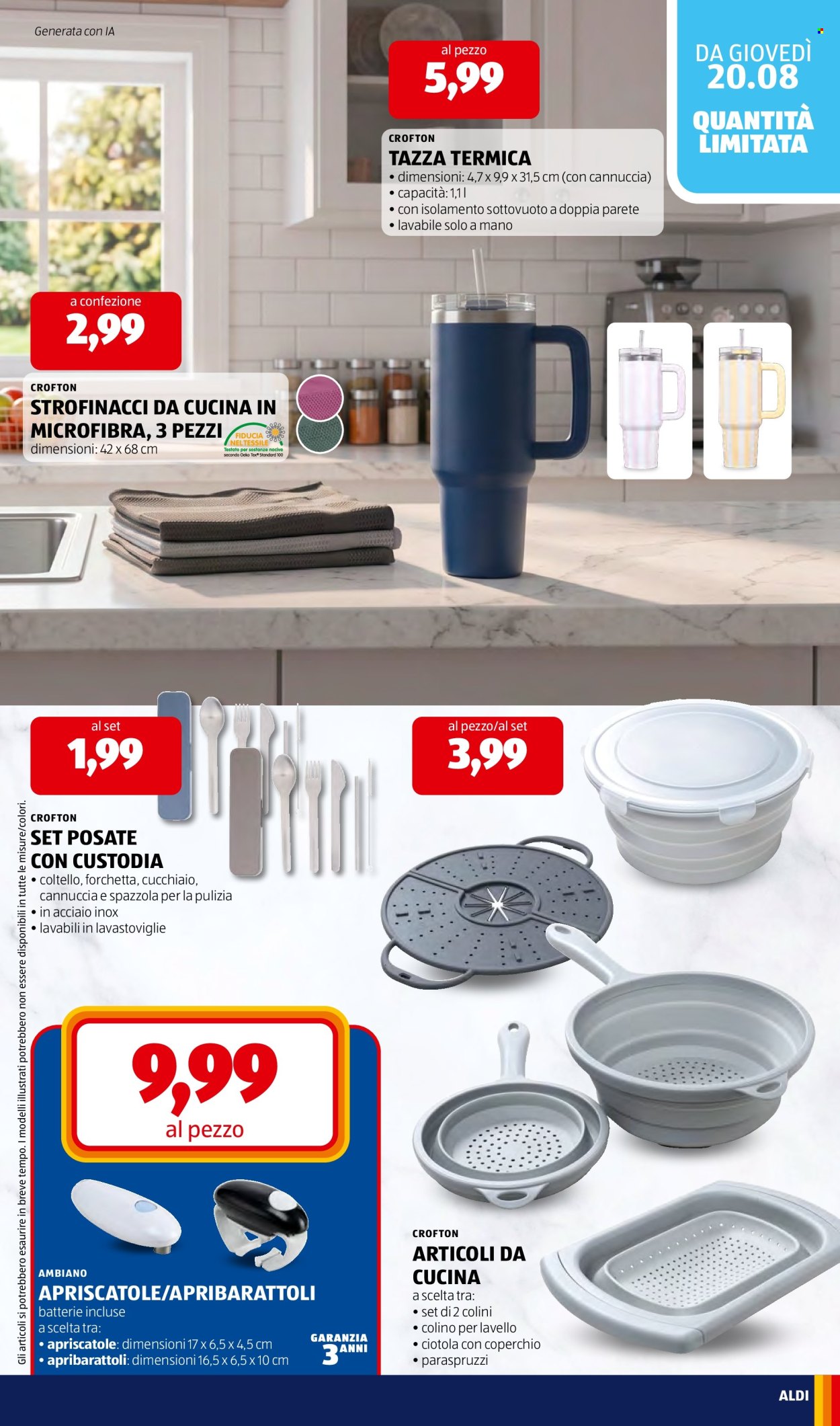 Volantino Aldi - 17/8/2026 - 23/8/2026. Pagina 31