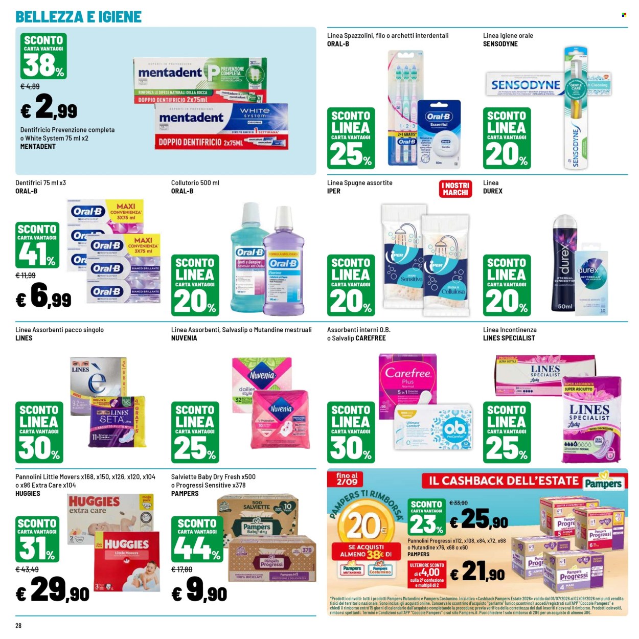 Volantino Iper, La grande i - 10/8/2026 - 21/8/2026. Pagina 28