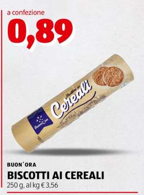 BUON'ORA BISCOTTI AI CEREALI