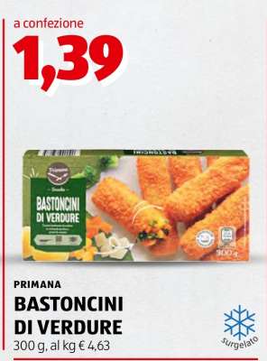 PRIMANA BASTONCINI DI VERDURE