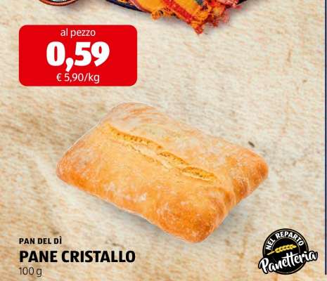 PANE CRISTALLO