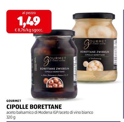 GOURMET CIPOLLE BORETTANE