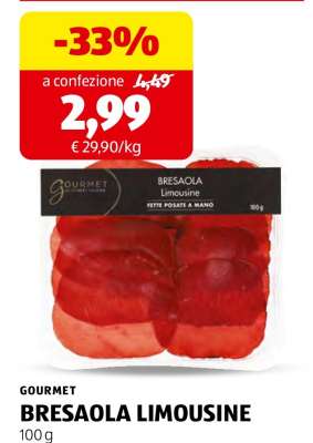 GOURMET BRESAOLA LIMOUSINE