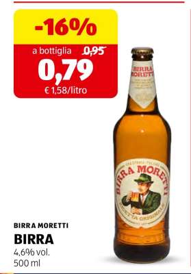 BIRRA MORETTI