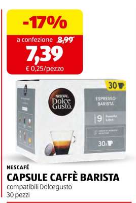 NESCAFÉ CAPSULE CAFFÈ BARISTA