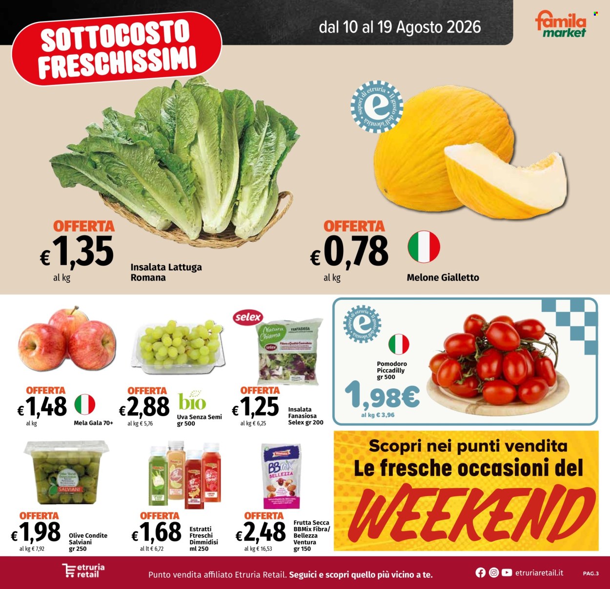 Volantino Famila - 10/8/2026 - 19/8/2026. Pagina 3