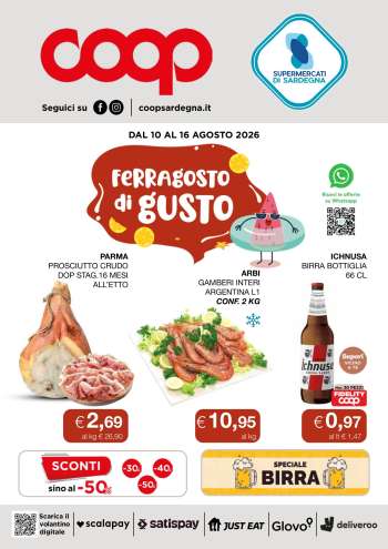 Volantino Coop - 10/8/2026 - 16/8/2026.