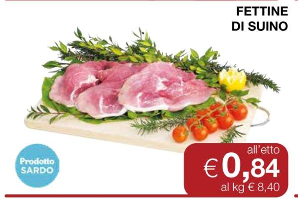 Fettine di suino