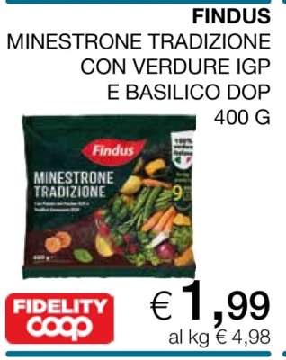 FINDUS MINESTRONE TRADIZIONE