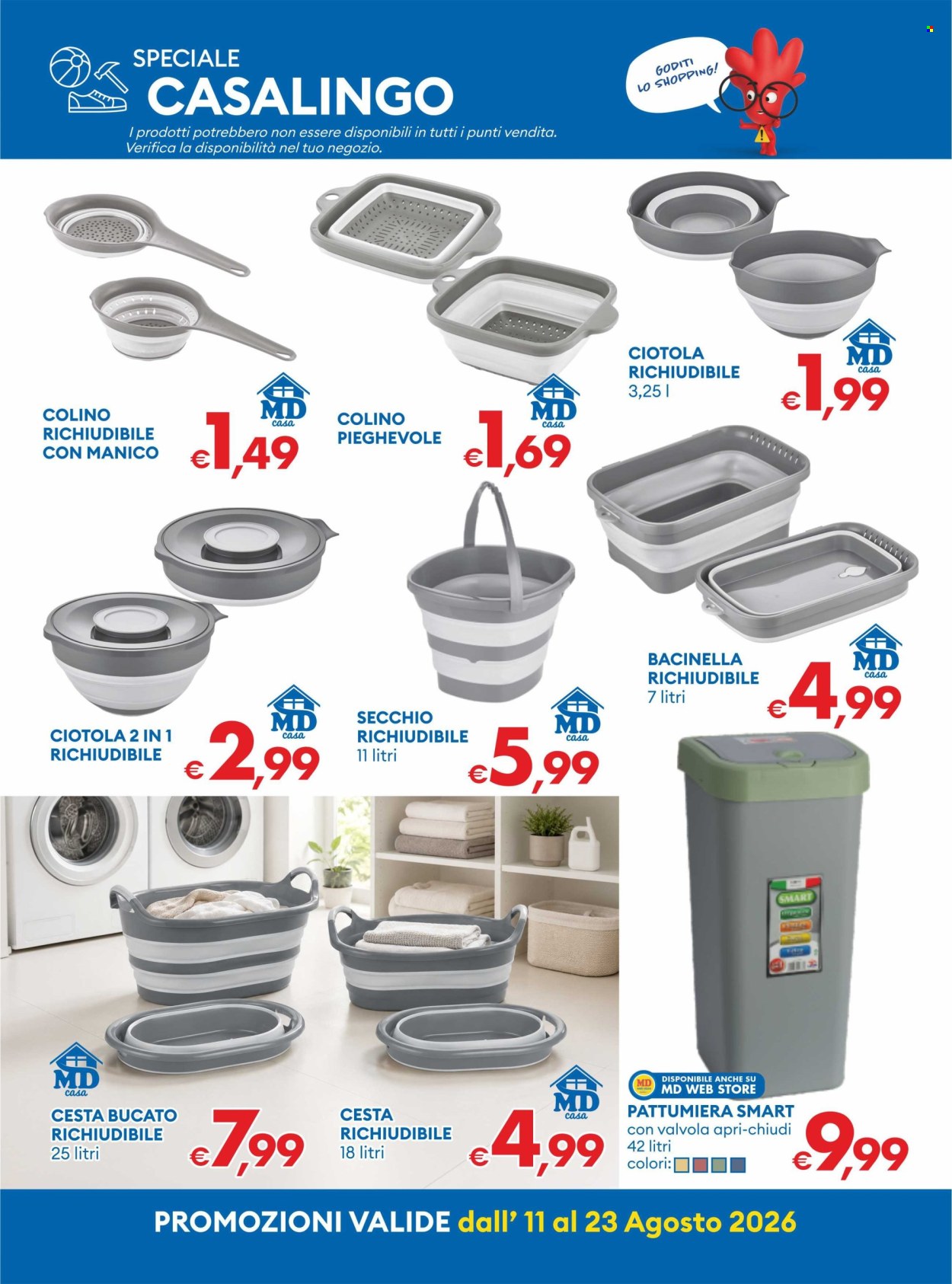 Volantino MD Discount - 11/8/2026 - 23/8/2026. Pagina 28