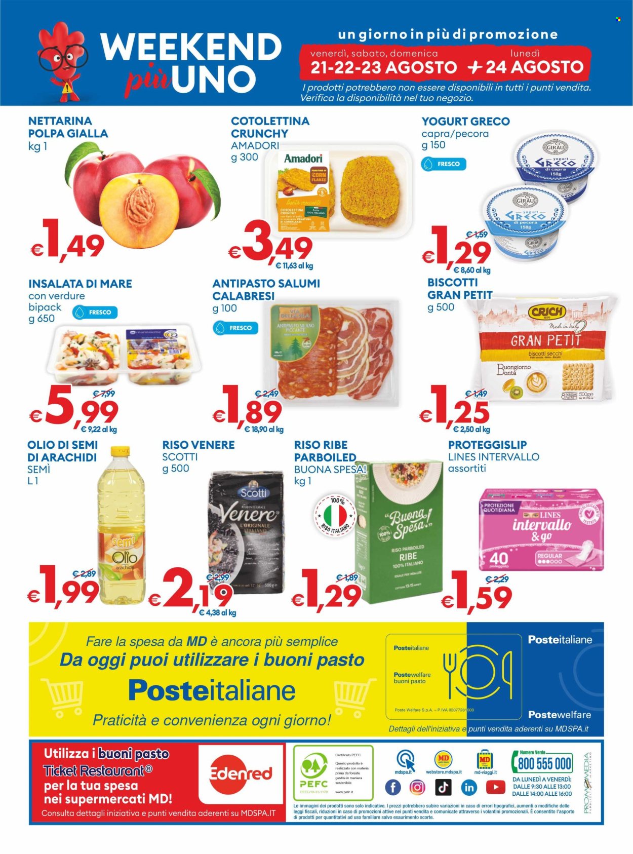 Volantino MD Discount - 11/8/2026 - 23/8/2026. Pagina 34