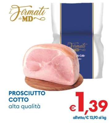 Prosciutto cotto