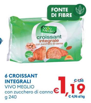 6 CROISSANT INTEGRALI