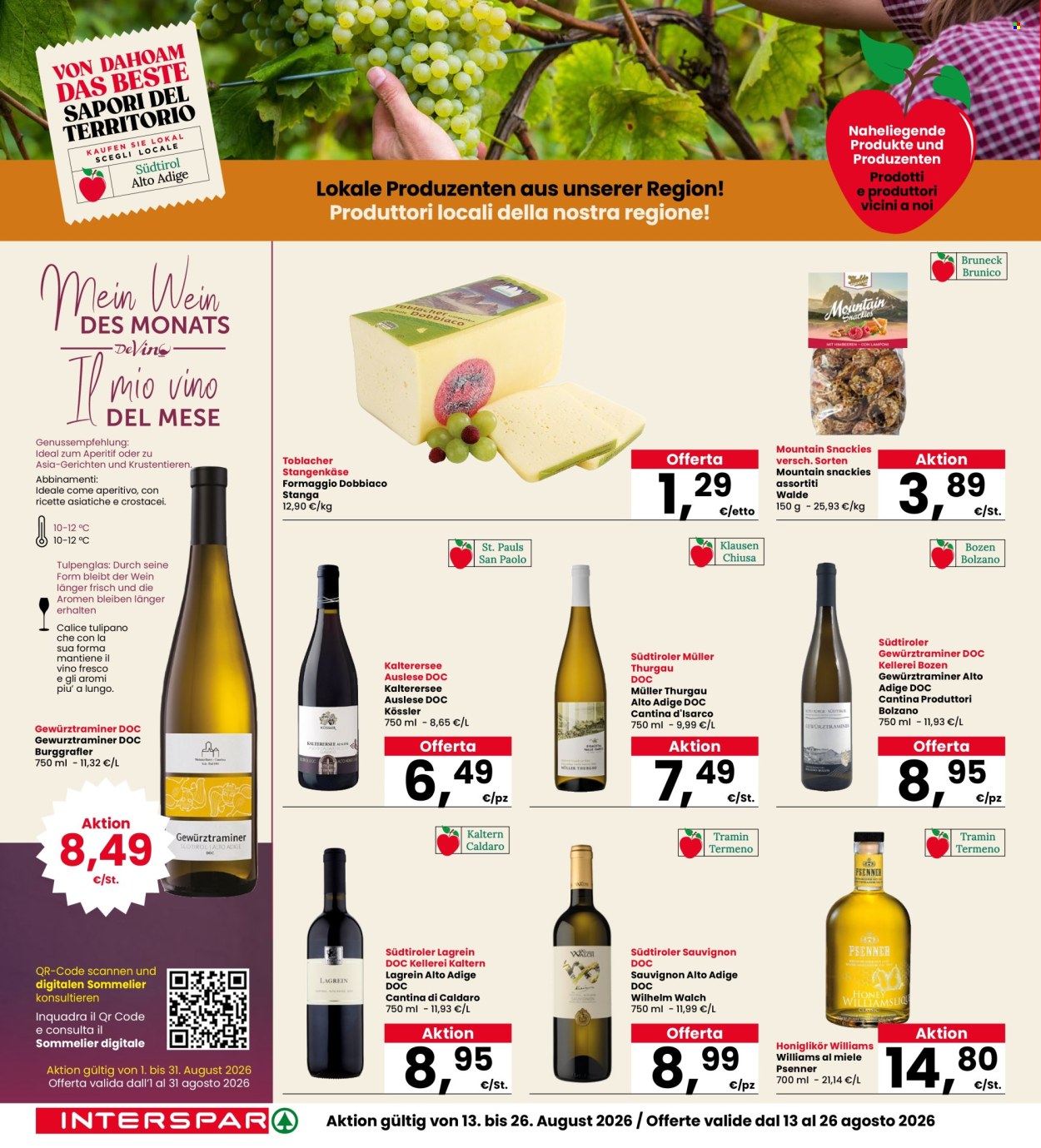 Volantino Interspar - 13/8/2026 - 26/8/2026. Pagina 8
