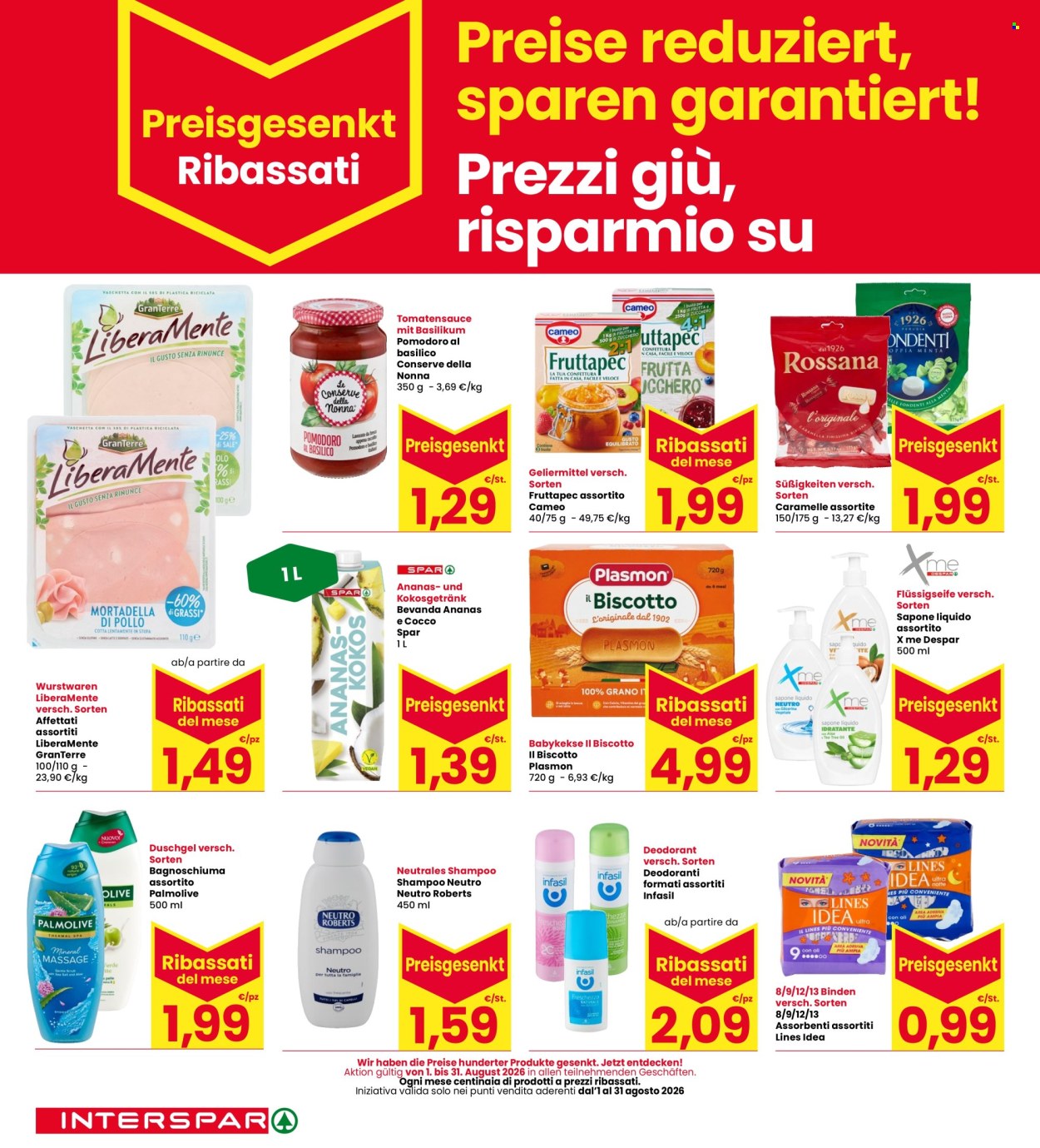 Volantino Interspar - 13/8/2026 - 26/8/2026. Pagina 26