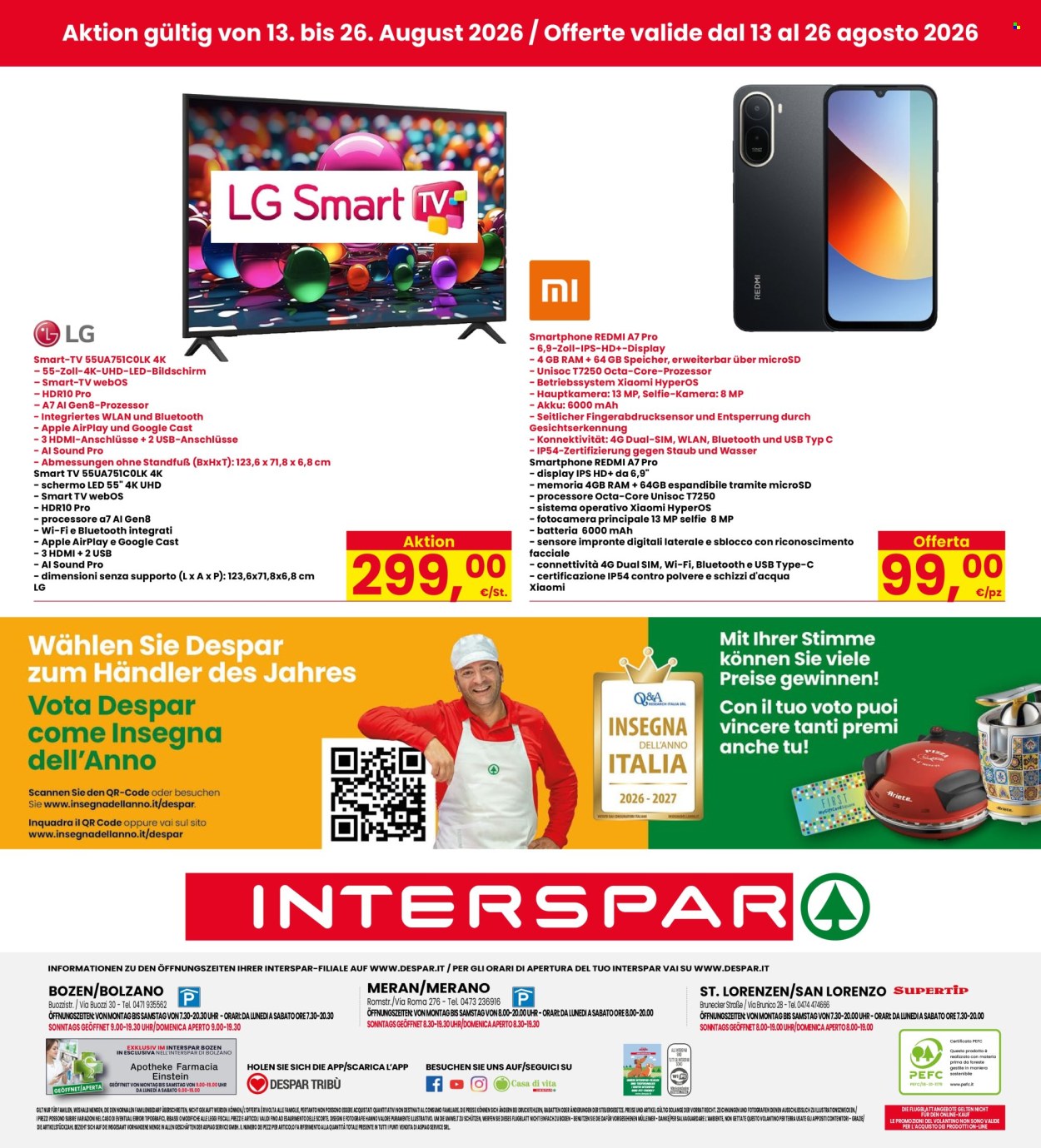 Volantino Interspar - 13/8/2026 - 26/8/2026. Pagina 32
