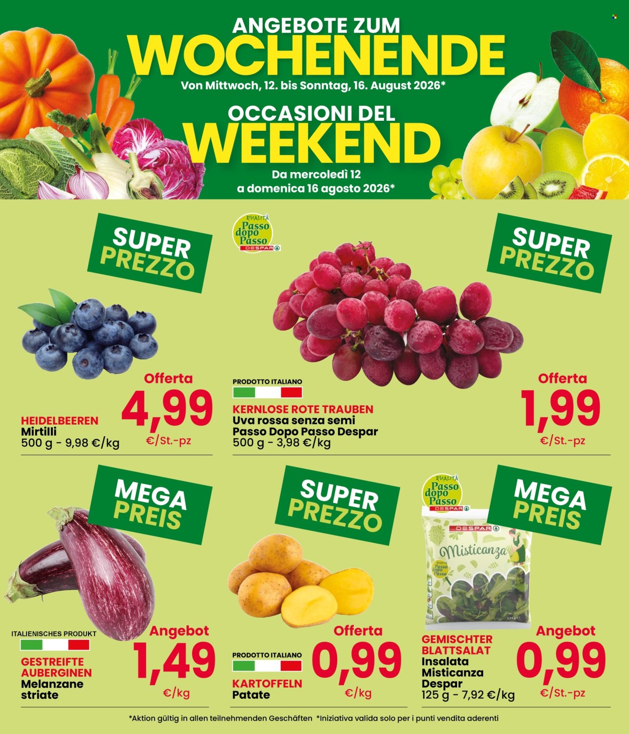 Volantino Eurospar - 12/8/2026 - 16/8/2026. Pagina 2