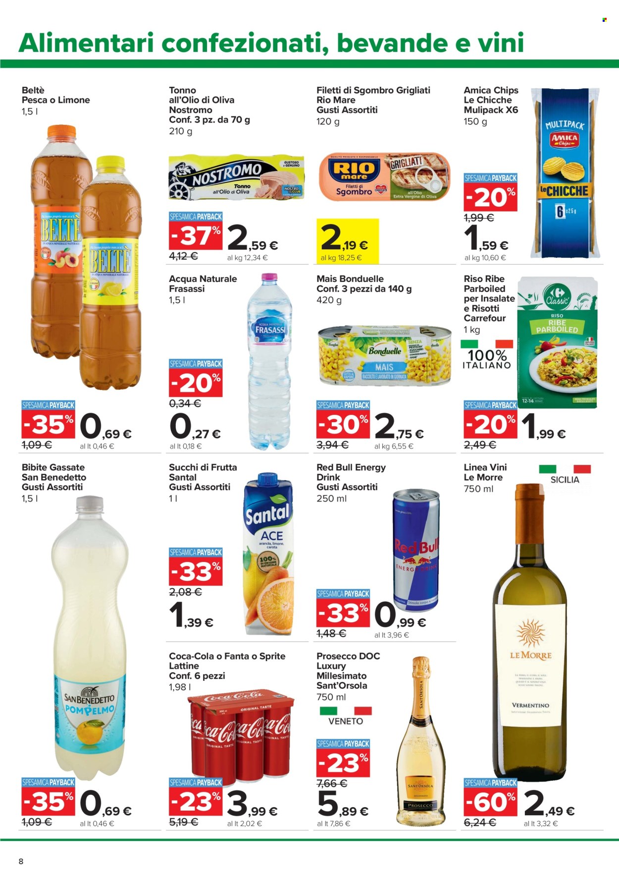 Volantino Carrefour - 13/8/2026 - 25/8/2026. Pagina 8