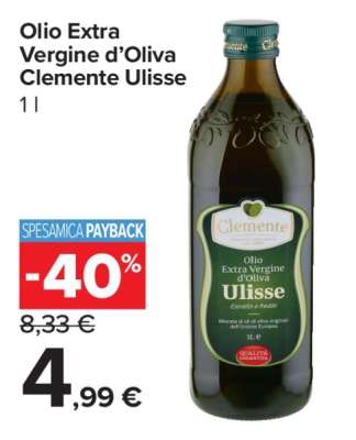 Olio Extra Vergine d’Oliva Clemente Ulisse