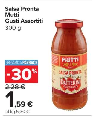 Salsa Pronta Mutti Gusti Assortiti