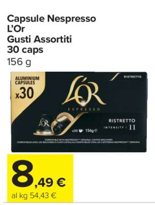 Capsule Nespresso L’Or Gusti Assortiti