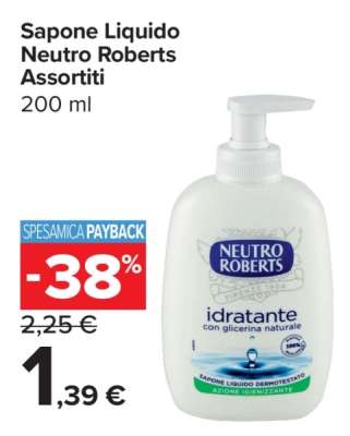 Sapone Liquido Neutro Roberts Assortiti