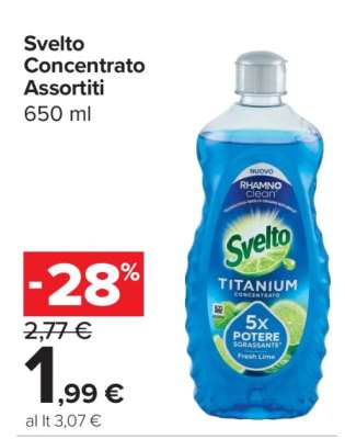 Svelto Concentrato Assortiti