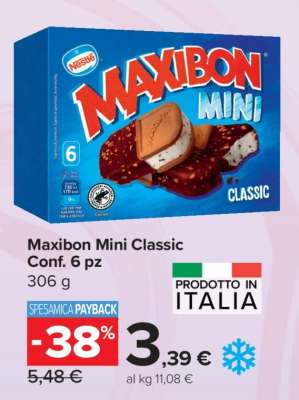 Maxibon Mini Classic Conf. 6 pz