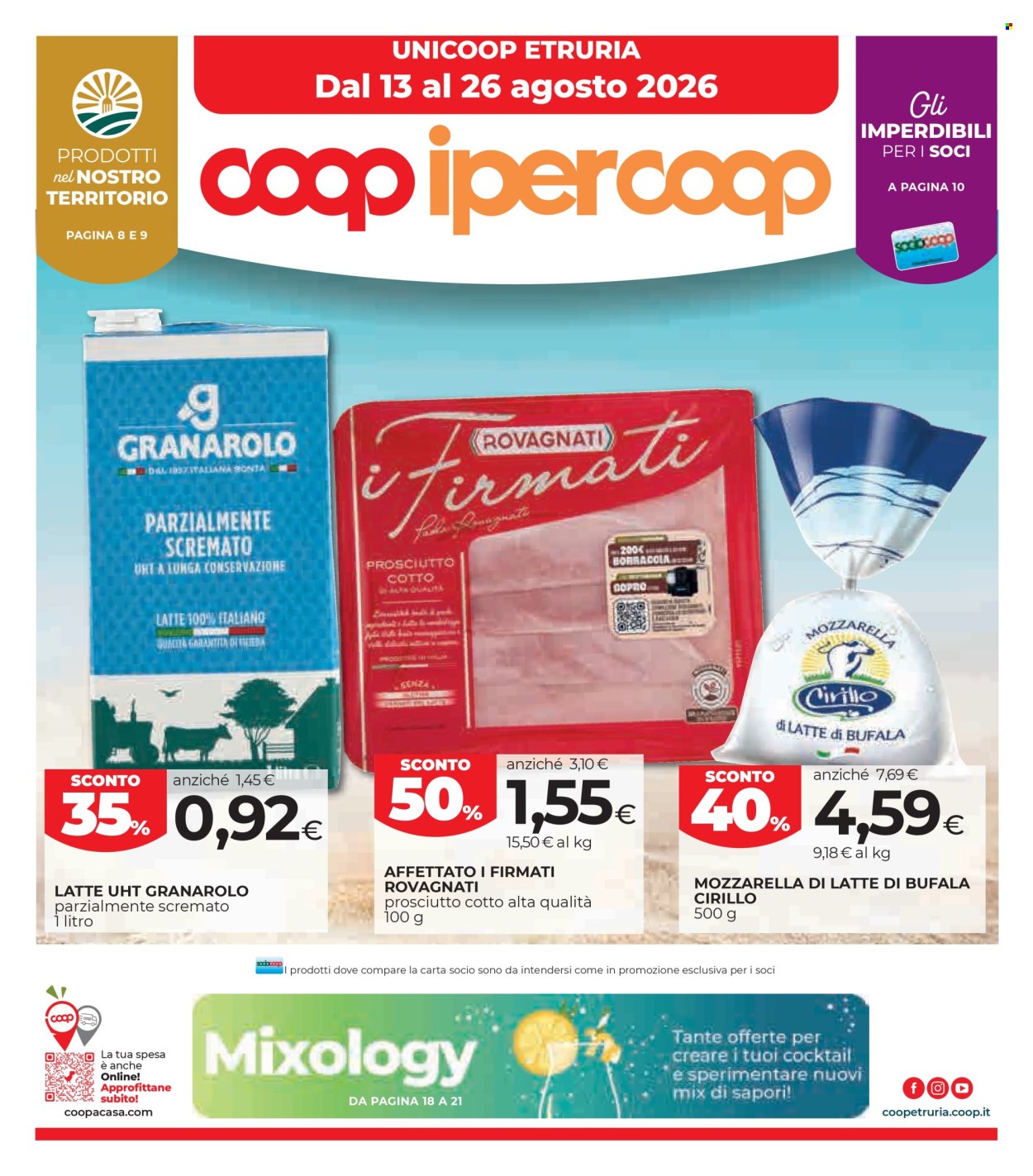 Volantino Coop - 13/8/2026 - 26/8/2026. Pagina 1