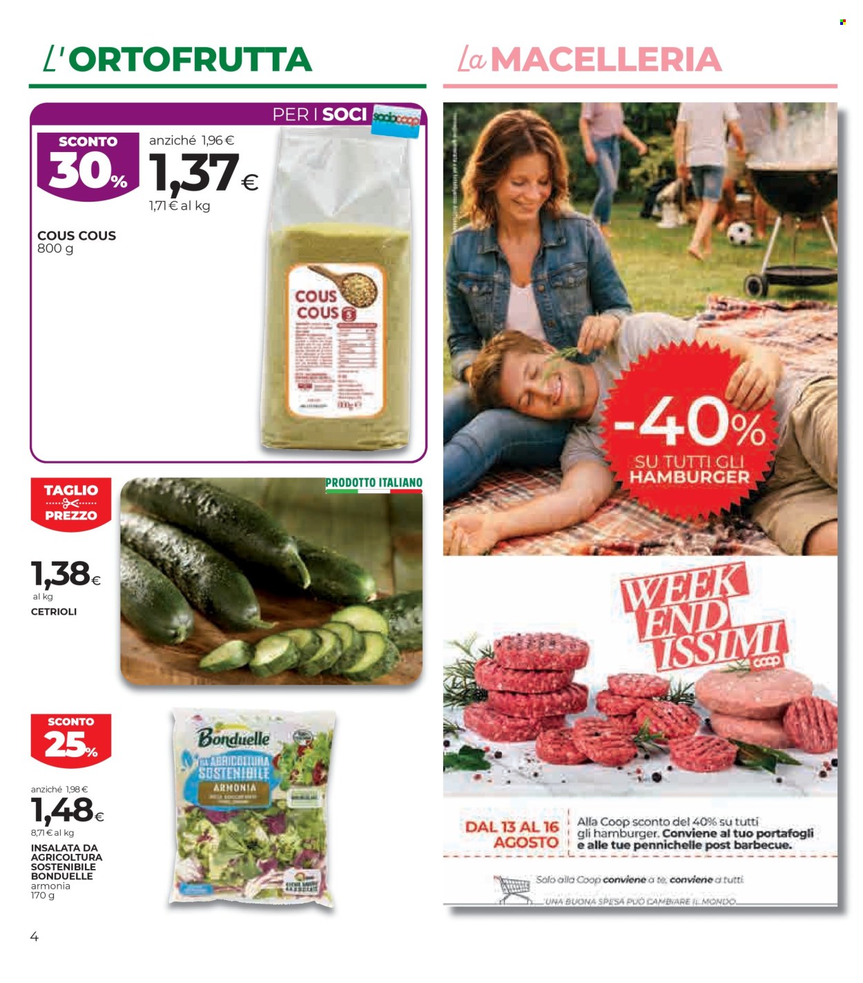 Volantino Coop - 13/8/2026 - 26/8/2026. Pagina 4