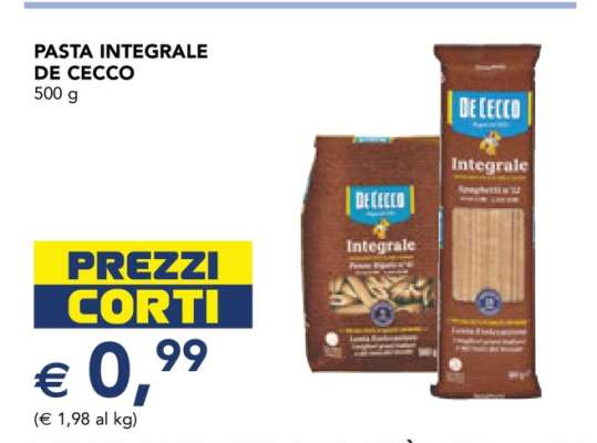 Pasta Integrale De Cecco