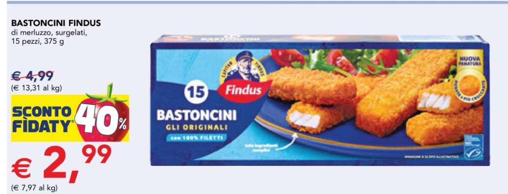 BASTONCINI FINDUS