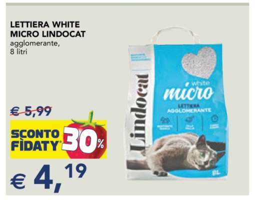 LETTIERA WHITE MICRO LINDOCAT