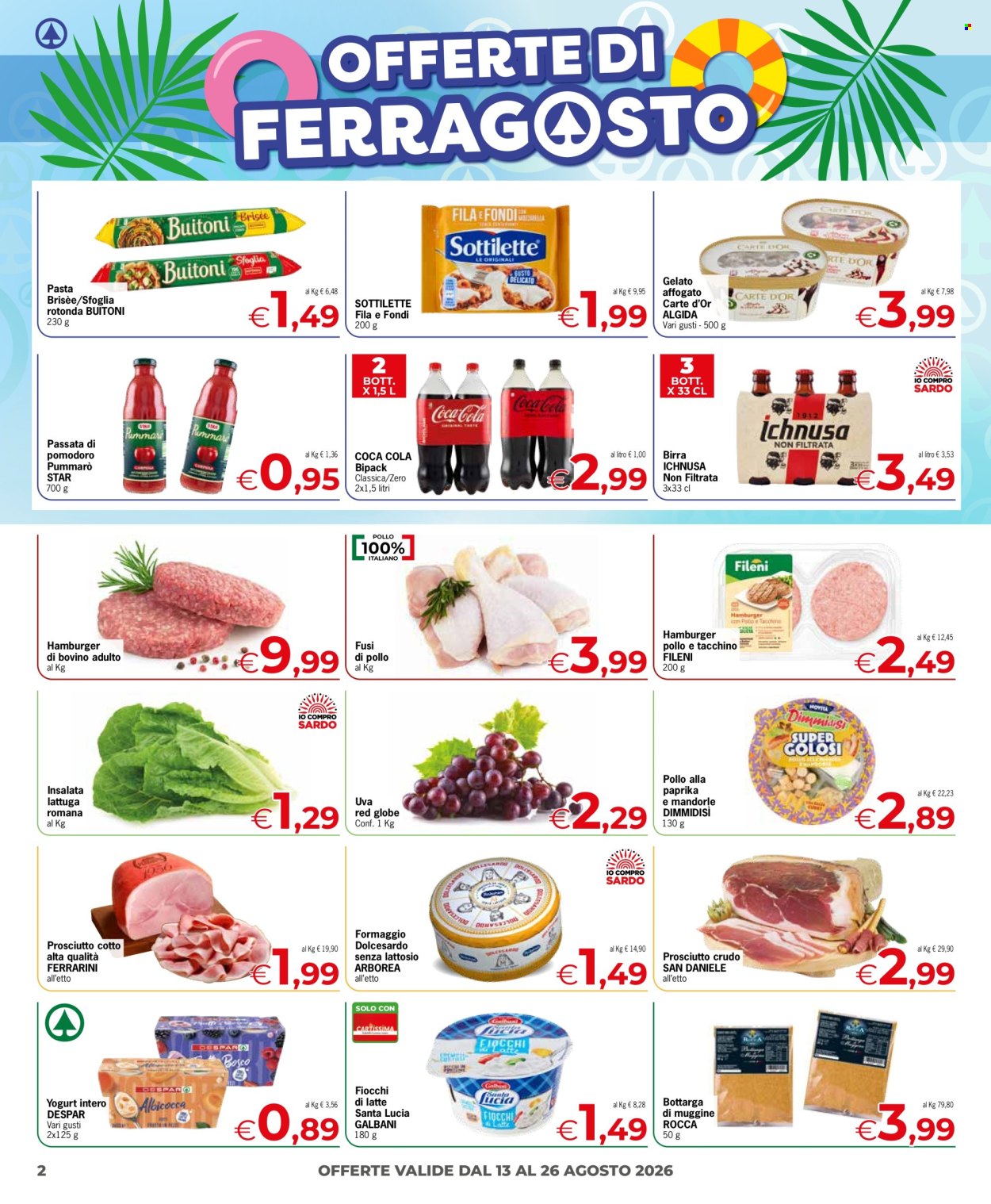 Volantino Despar - 13/8/2026 - 26/8/2026. Pagina 2