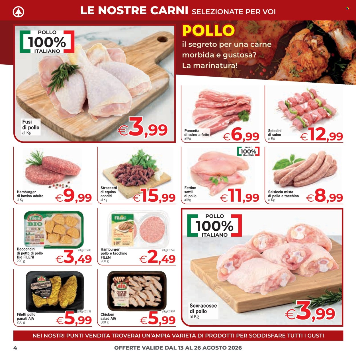 Volantino Eurospar - 13/8/2026 - 26/8/2026. Pagina 4