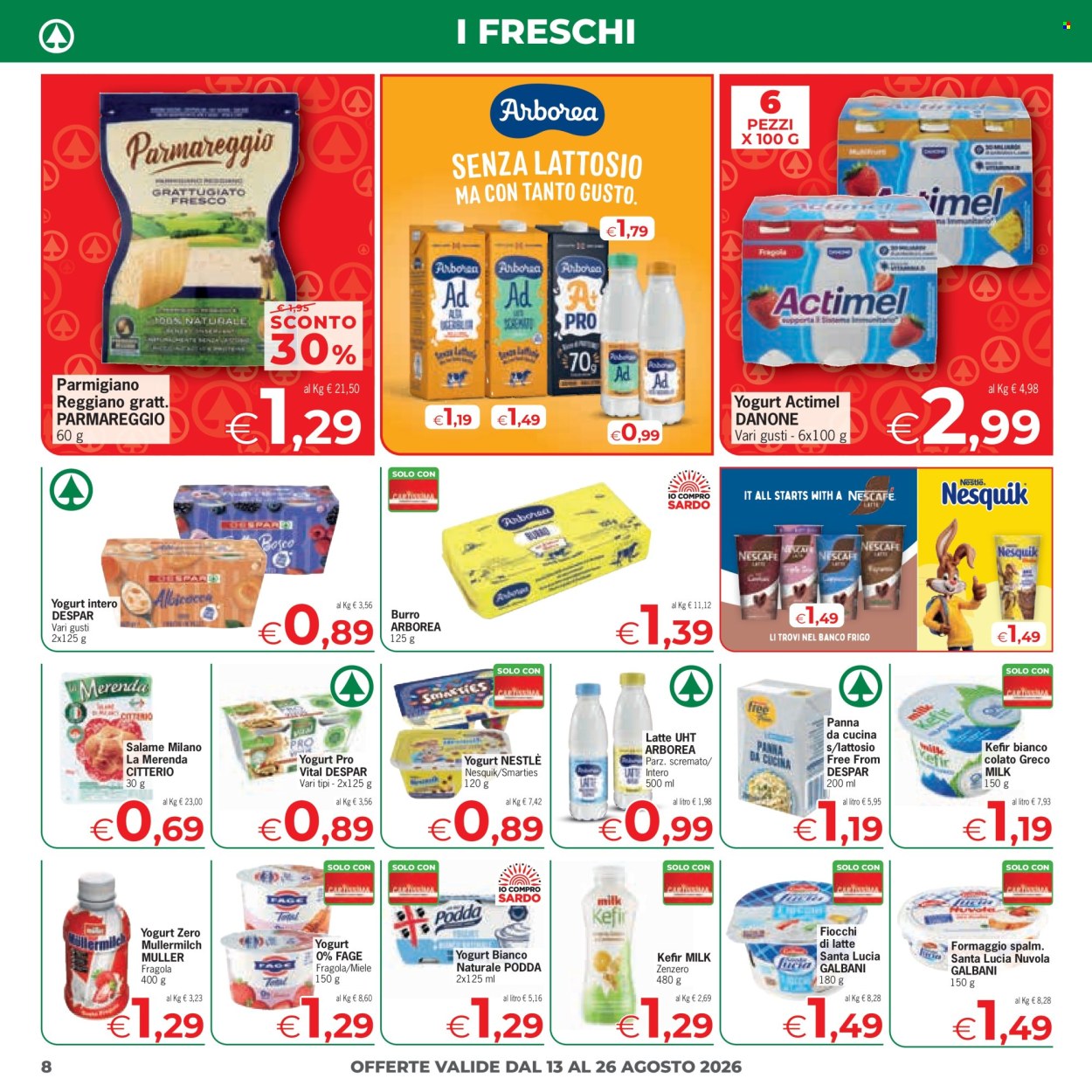 Volantino Eurospar - 13/8/2026 - 26/8/2026. Pagina 8