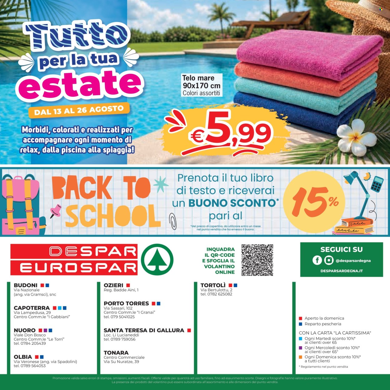 Volantino Eurospar - 13/8/2026 - 26/8/2026. Pagina 20